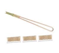 POPETPOP 1 Ensemble De Brosses pour Cage À Oiseaux Fournitures De Nettoyage pour Cage À Oiseaux Brosse pour Cage À Oiseaux pour Échelles Grattoir pour Cage À Oiseaux Brosse À Long