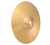 POPETPOP 1 Ensemble de Cymbales en Laiton pour Batterie Adulte Robuste et Solide, Finition Traditionnelle, Compatible Débutants et Professionnels, pour Répétitions et Concerts