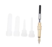 POPETPOP 1 Ensemble Kit de Moules à Stylo Silicone pour Fabrication de Stylos Époxy avec Recharges Laiton Fournitures Artisanales pour Bricolage
