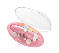POPETPOP 1 Ensemble Kit de Ponceuse à Ongles Électrique Multifonction pour Garçon Fille Adulte et Animaux de Compagnie Design Portable avec Charge USB et Lumière Luminous