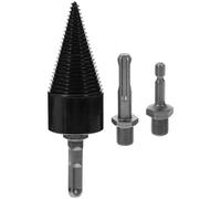 POPETPOP 1 ensemble Mèche à pour Perceuse Électrique de Fendeuse de Bûches avec Poignées et pour Séparer Rapidement Compatible avec Forets Carrés Ronds et Hexagonaux