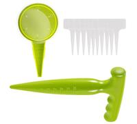 POPETPOP 1 Ensemble Outil de Jardinage Multifonctionnel Kit de Semoir avec Étiquettes Plastique pour Soin Pratique des Plantes à