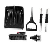 POPETPOP 1 Ensemble Outils de Déneigement Grattoir pour Kit Hiver Portable Inoxydable Rétractable Ergonomique