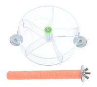 POPETPOP 1 Jeu Mangeoire pour Perroquet Cacatoès Cage Puzzle Oiseau en Quête De Nourriture Casse-tête D'oiseau Friandises pour Perroquets Sprays pour Hamsters des Énigmes Rat Aras Acrylique