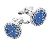 POPETPOP 1 Paire De Boutons De Manchette En Avec Indicateur De Vitesse : Accessoires De Chemise De Mariage Pour Marié, Épingles En Pour Manches De Chemise,