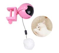 POPETPOP 1 Pc Amusant pour Chat Mangeoire des Balles Interactif pour Chat Animal De Compagnie pour Chat Jouets Boule De Chat Interactive Chat Rose
