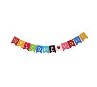 POPETPOP 1 pièce Bannière Accueillante Colorée Papier Décoration pour Maison et Fête comme Fond Photo Pour Créer une Ambiance Joyeuse