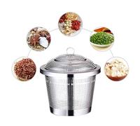 POPETPOP 1 pièce Boule à Assaisonnement Acier Inoxydable Infuseur à Thé Réutilisable avec Chaîne pour Épices et Thé pour Infuser des Plantes Assaisonnements Vos Boissons et Plats