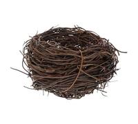 POPETPOP 1 Pièce Décoration de Jardin Forme de Nid Oiseau Artisanal Accessoire de Décor Extérieur pour Cour et Jardin Imitation de Nid Oiseau pour Aménager Votre Espace