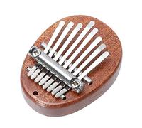 POPETPOP 1 pièce Kalimba Bois Miniature à Tons Instrument de Musique à Pouce pour Adultes Parfait pour Performances sur Scène de Noël