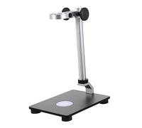 POPETPOP 1 pièce Support de Microscope Réglable avec Source de Lumière Base Pratique pour Microscope Élevable Convient Aux Caméras Industrielles et Aux