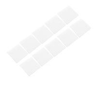 POPETPOP 10 Blocs-notes Autocollants en Papier Kraft Blanc Lignes Horizontales, 10 Pièces, Adhésifs et Pratiques pour Notes Rapides au Bureau L'école