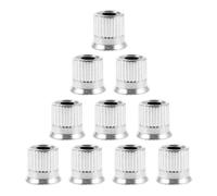 POPETPOP 10 Écrous Métalliques à Dégagement Rapide pour Hachoir à Viande Accessoires de Rechange pour Moulin à Grains Boutons de Serrage en Alliage d'Aluminium Pièces de Fixation