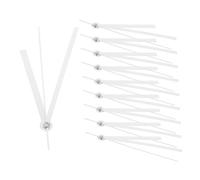 POPETPOP 10 ensembles Kit de Aiguilles de Montre Plastique Résistantes à Lusure Accessoires pour Réparation et Remplacement de Mouvement Dhorloge Pendulaire