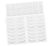POPETPOP 10 feuilles Autocollants pour Cils Inférieurs Stickers pour Maquillage des Yeux Faciles à Poser pour Femmes Style Naturel et Changement Rapide