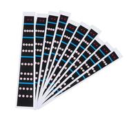 POPETPOP 10 feuilles Violin Fretboard Decal Finger Guide Stickers For Beginners Violin Intonation Training Aid