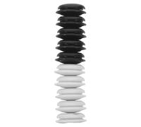 POPETPOP 10 Paires de Clips Magnétiques Légers en Plastique pour Dossards de Course, Fixation Solide pour Coureurs et Marathoniens Lors de Longues Distances