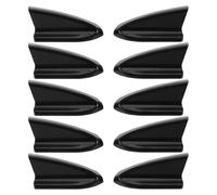 POPETPOP 10 Pièces Antenne Aileron de Requin Design Dynamique et Adhésif Amélioration Signal Voiture Compatible Tous Modèles Finition Moderne et Résistante