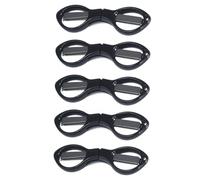 POPETPOP 10 pièces Ciseaux de Pliables Acier Inoxydable de Outils de Pratiques pour Ligne Tressée et Ciseaux Durables et Portables pour Activités de Plein Air