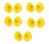 POPETPOP 10 Pièces Connecteur de Prise Jack Femelle 4 Broches pour Câble Haut-Parleur, Mécanisme de Verrouillage Pratique, Matériau Plastique et Alliage, Usage Intérieur en Salle