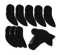 POPETPOP 10 pièces Couvre Têtes Clubs Golfs Polyester Protection Antirayures pour Têtes de Fers et Résistant pour Transport Sécurisé