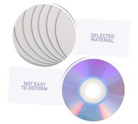 POPETPOP 10 Pièces Disques DVD-r Vierge Enregistrables Supports Numériques Haute Capacité pour Stockage Musique Enregistrements Téléphoniques et Sauvegarde Vidéo Compatible Pc