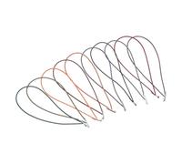 POPETPOP 10 Pièces Élastique pour Journal avec Extrémités Métalliques Solides, Corde Élastique Ronde en Nylon de 12cm pour Organisation et Loisirs Créatifs