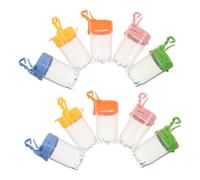 POPETPOP 10 Pièces Insect Collecting Cages Kit pour Garçon Fille Boîtes Observation Transparentes avec Couvercle à Charnière Portables et Légères pour Exploration Nature et Collection