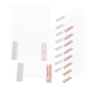 POPETPOP 10 pièces Lot de Films Statiques Transparents pour Pare Brise Autocollants Électrostatiques Résistants à Haute Température pour Dashcam Voiture Adhésion Forte et Haute Clarté
