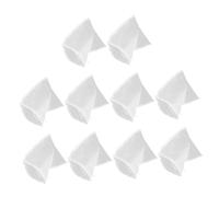 POPETPOP 10 Pièces Lot de Filtre Réutilisables Mesh Filtre Alimentaire Cuisine Fine Maille pour Vin Jus Café Thé Épices Huile de Cuisson Tamis Polyvalent et Lavable
