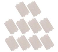 POPETPOP 10 pièces Lot de Plaques de Protection Mica Résistant Chaleur pour Micro Ondes Isolation Thermique Facile à Installer et Découper Compatible Four