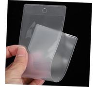 POPETPOP 10 pièces Lot de Protège Marque Pages PVC avec Couverture Vierge pour Rangement et Affichage Décoratif Protection pour Fournitures de Bureau et Scrapbooking