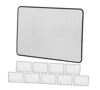 POPETPOP 10 pièces Loupe de Lecture Carte Format Portable pour Cartes Lentille Fresnel Plate Transparent pour Agrandir Petits Textes Plans et Magazines
