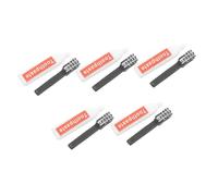 POPETPOP 10 pièces Miniature Resin Charms Set Mini Toothbrush And Toothpaste Model For DIY Crafts And Dollhouse Decoration Delicate Design For Creative Small Decor