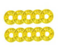 POPETPOP 10 Pièces Miniature Swim Ring Ornaments PVC Small Floating Rings for Mini Houses DIY Decor