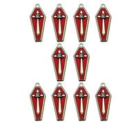 POPETPOP 10 pièces Pendentifs Croix Alliage Halloween Breloques Pendantes Créatives pour Bijoux DIY Décoration Fête et Accessoires Clés