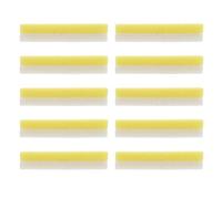 POPETPOP 10 Pièces Pierre pour PU Mousse Douce Exfoliant et Éliminateur de Peaux Mortes Outil de Pédicure pour Callosités et Talons Rugueux Nettoyant Profond pour Hommes et Femmes Jaune