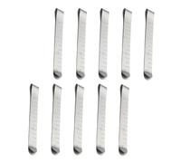 POPETPOP 10 pièces Pinces Métalliques de Couture avec Règle de Mesure Clips de Bordure pour Quilting et Accessoires de Couture DIY