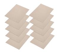 POPETPOP 10 Pièces Plaques de Mica Résistantes Chaleur pour Four Micro-ondes Plaques Isolation pour Réparation et Entretien DIY Cuisine