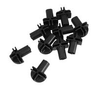 POPETPOP 10 pièces Plastic Wire Cube Connectors with Replacement Caster Wheels for Cat Cages and Wardrobes Easy Installation Accessories for DIY Storage Units and Closet Organizers