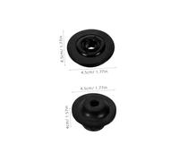 POPETPOP 10 pièces Radiator Mounting Bracket Rubber Pads And Lower Car Radiator Support Cushions For Vibration Reduction And Noise Dampening Compatible With Nissan