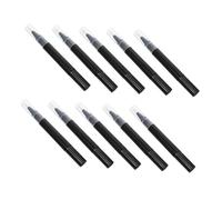 POPETPOP 10 pièces Stylo Vide Torsadé Transparent pour Maquillage et Nail Art Applicateur Liquide Pratique pour Vernis Ongles Huile Nutritionnelle et Essence Kit Femmes