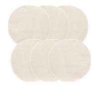 POPETPOP 10 Pièces Tapis de Cuisson Vapeur Coton 32cm Réutilisables Adaptés pour Cuisson Vapeur en Tub de Petits Pains