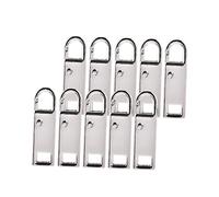 POPETPOP 10 pièces Tirettes de Rechange pour Alliage de Zinc Accessoires de Réparation Amovibles pour Vêtements Sacs et Projets DIY