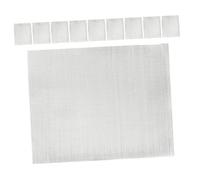 POPETPOP 10 pièces Treillis de Soudure Plastique Inox Maille Fine Renforcement Grillage Écran Soudage pour Réparation Rapide Voiture