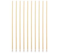 POPETPOP 10 Tiges en Bois 30 Cm pour Marionnettes D'ombres - Baguettes de Contrôle DIY 10 Pièces - Accessoires Théâtre D'ombres pour Manipulation et Spectacle Créatif