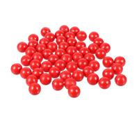 POPETPOP 100 Balles en Plastique Colorées Ø15Mm, Lot de 100 Pièces, Outils Pédagogiques pour Apprentissage des Probabilités et Comptage, Balle Légère Surface Lisse pour Garçon et Filles