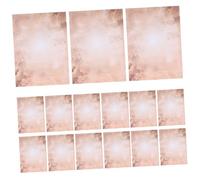 POPETPOP 100 Feuilles De Papeterie Vintage Décorative Fournitures De Journaling Artistique Papeterie Rétro Fournitures De Scrapbooking Pour Lettres Papier Marron Clair