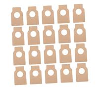 POPETPOP 100 pièces Étiquettes Bouteille Vin Papier Kraft Étiquettes Suspendues pour Cave à Vin Robustes et Réutilisables Accessoires Personnalisés pour Bouteilles