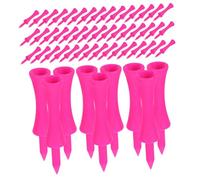 POPETPOP 100 pièces Tees Plastique Incassables de Friction pour Entraînement et Practice Accessoires Golf Portables